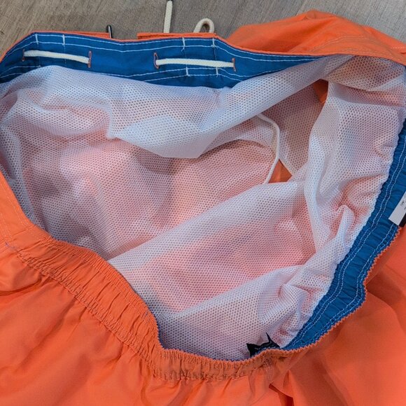 George At The Knee Swim Trunks Orange 2XL (44-46) New W Tags - Picture 5 of 5